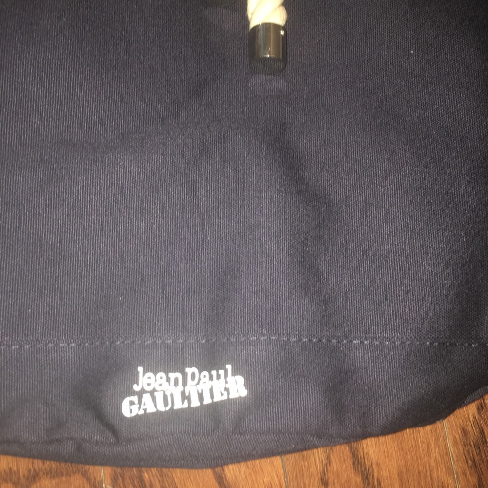 Jean Paul Gaultier Designer! Navy Blue Canvas tote